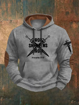 Men's Iron Sharpens Iron Faith  Sweatshirts