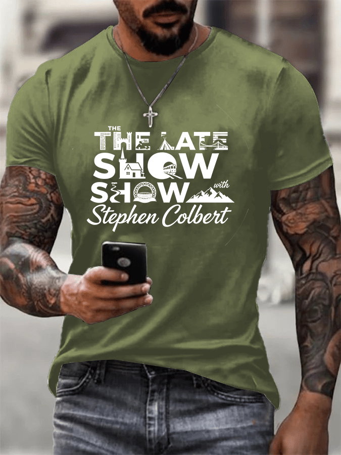 🔥Buy 3 Get 15% Off🔥Men's Retro Last Show Print T-Shirt