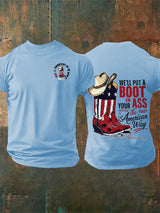Men's WE'LL PUT A BOOT Print T-Shirt