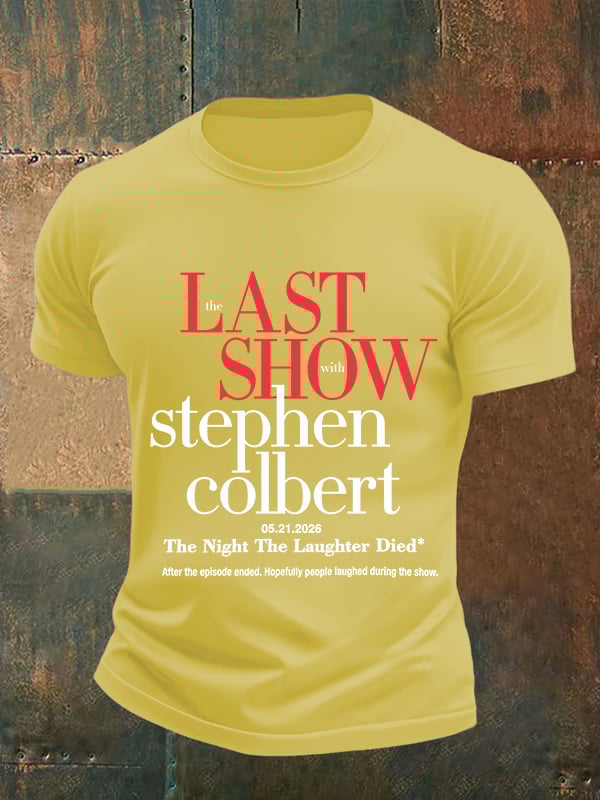 🔥Buy 3 Get 15% Off🔥Men's Retro Last Show Print T-Shirt