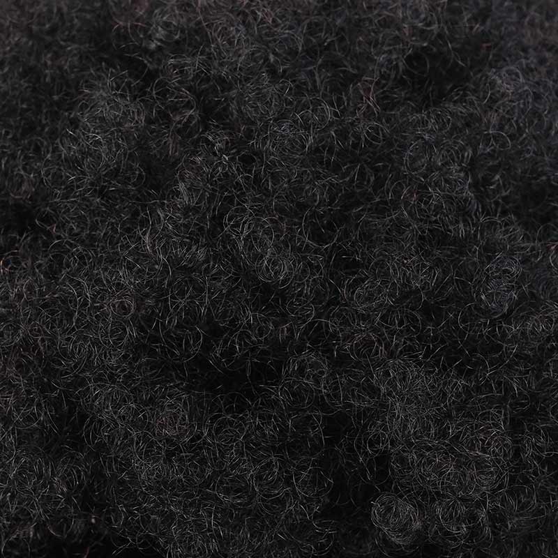 QVR Drawstring Ponytail Extension Afro Puff Human Hair Ponytail Hairstyle