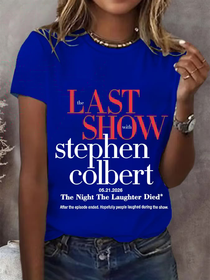 🔥Buy 3 Get 15% Off🔥Women's Retro Last Show Print T-Shirt