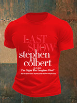 🔥Buy 3 Get 15% Off🔥Men's Retro Last Show Print T-Shirt