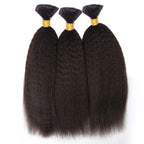 QVR Body Wave Bulk Hair Extensions for Boho Knotless Braiding