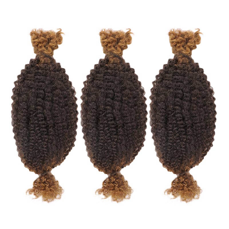 QVR Spring Twist Hair Honey Blonde #27 Color Type 3C 4A Hair Extensions
