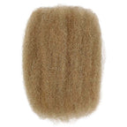 QVR Honey Blonde Color Afro kinky Bulk Hair Extensions For Braiding Dreadlock Human Hair