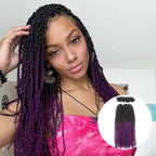QVR 1 Pack Afro Kinky V Bulk Hair for Kinky Twist Crochet Braiding Hair