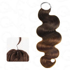 QVR #T2/30 Crochet Hair Afro Kinky Curly Machine Made Feather Human Hair Extension