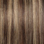 QVR #P4/27 Blonde Highlights Straight/Body Wave 7Pcs Clip in Hair Extensions