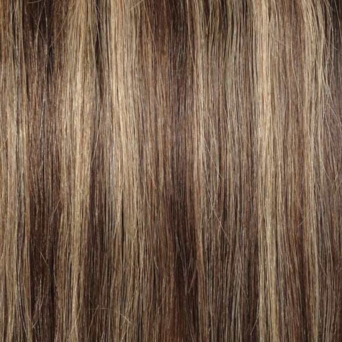 QVR #P4/27 Blonde Highlights Straight/Body Wave 7Pcs Clip in Hair Extensions