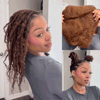 QVR Mixed Color #4/30 Afro Kinky Bulk Highlights #27/30 Human Hair