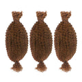 QVR Spring Twist Hair Auburn Brown #30 Color Type 3C 4A Hair Extensions