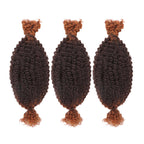 QVR Spring Twist Hair Auburn Brown #30 Color Type 3C 4A Hair Extensions