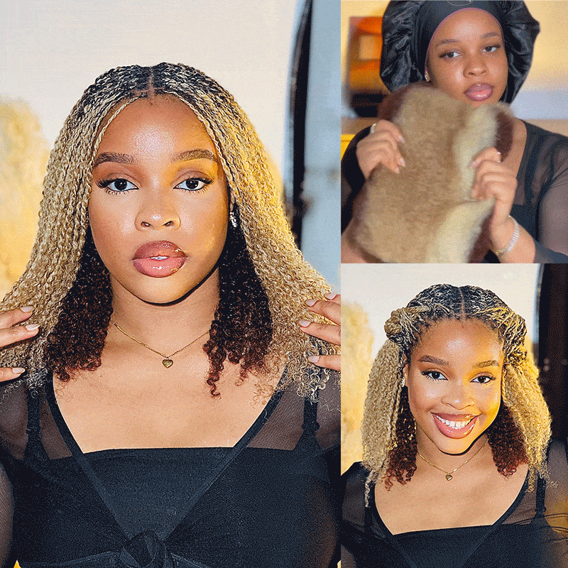 QVR 1 PC Afro kinky Bulk Hair Extensions For Braiding Dreadlock Human Hair