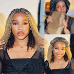 QVR 1 PC Afro kinky Bulk Hair Extensions For Braiding Dreadlock Human Hair